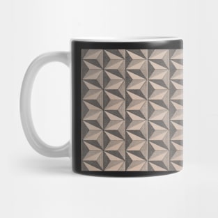 optical triangles (vintage) Mug